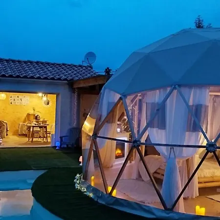 Luxury tent Le Clos Fmr Insolite Manon Carcassonne